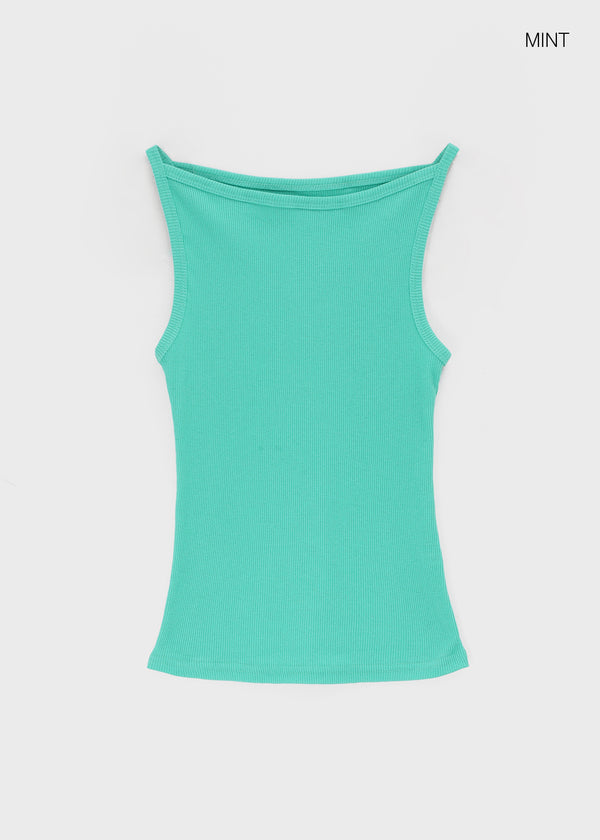 Roavo Boat Neck Sleeveless