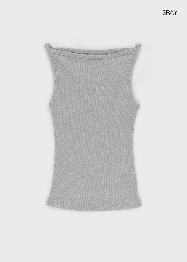 Roavo Boat Neck Sleeveless