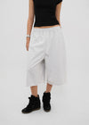 [B-BASIC] Mid-Sweat Cut-Out Bermuda Pants