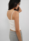 [B-BASIC] Cool Soft Bra-Top Sleeveless (Built-in Cap)