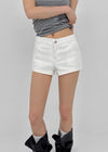Doron Low-waist Cotton Shorts