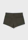 Doron Low-waist Cotton Shorts