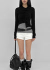 Thurid Striped Halter Top