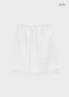 Curryner Satin Lace Midi Skirt