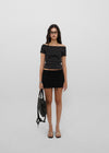 [B-BASIC] AirSweat Mini Skirt-Pants (2SIZE)