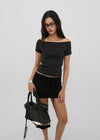 [B-BASIC] AirSweat Mini Skirt-Pants (2SIZE)
