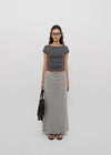 [B-BASIC] Standard Banded Long Skirt (2 SIZE)