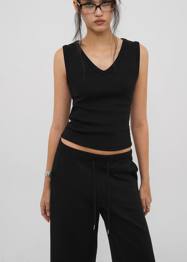 [B-BASIC] Tension Standard V-Neck Sleeveless Top (2 SIZE)