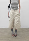 Lopinut Banding Cargo Bermuda Pants