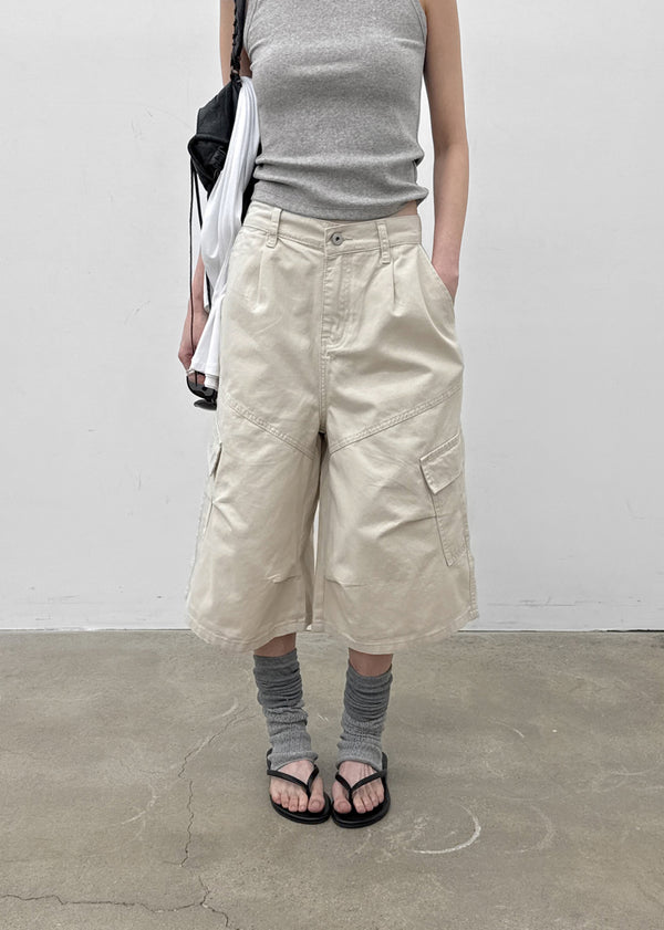 Lopinut Banding Cargo Bermuda Pants