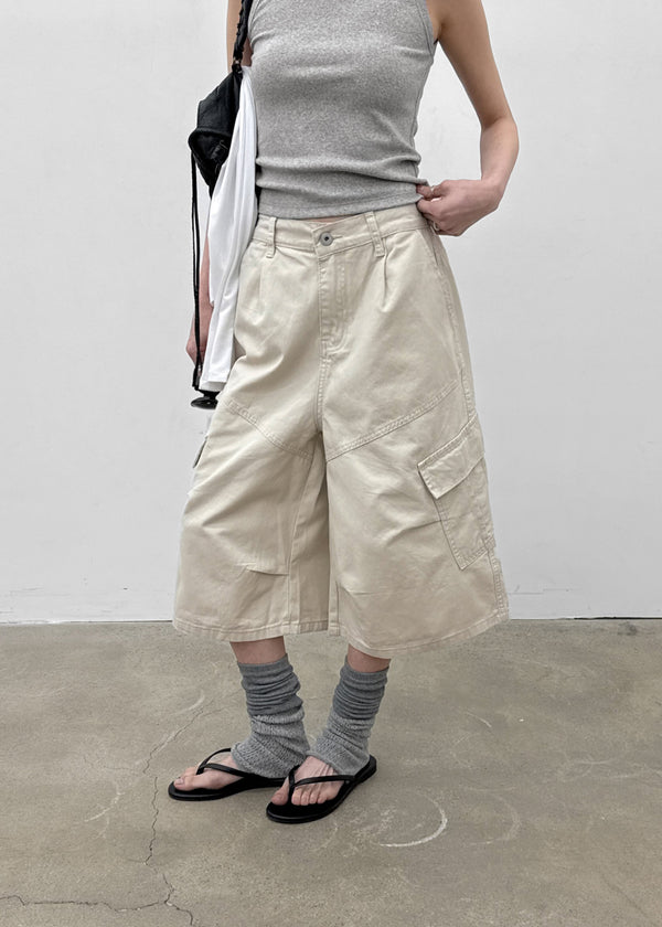 Lopinut Banding Cargo Bermuda Pants
