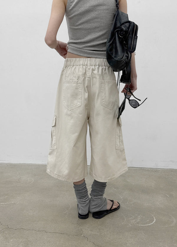 Lopinut Banding Cargo Bermuda Pants
