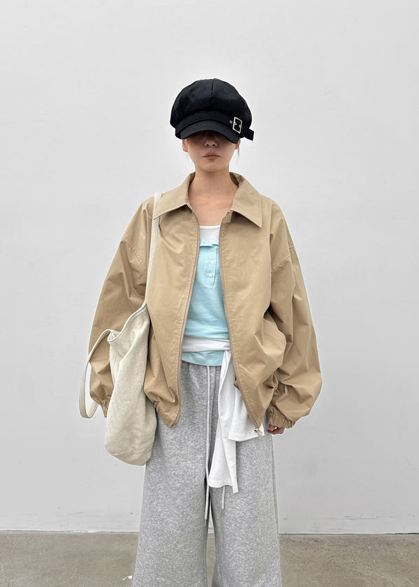 One-two Two-way Field Jacket Cotton Jumper