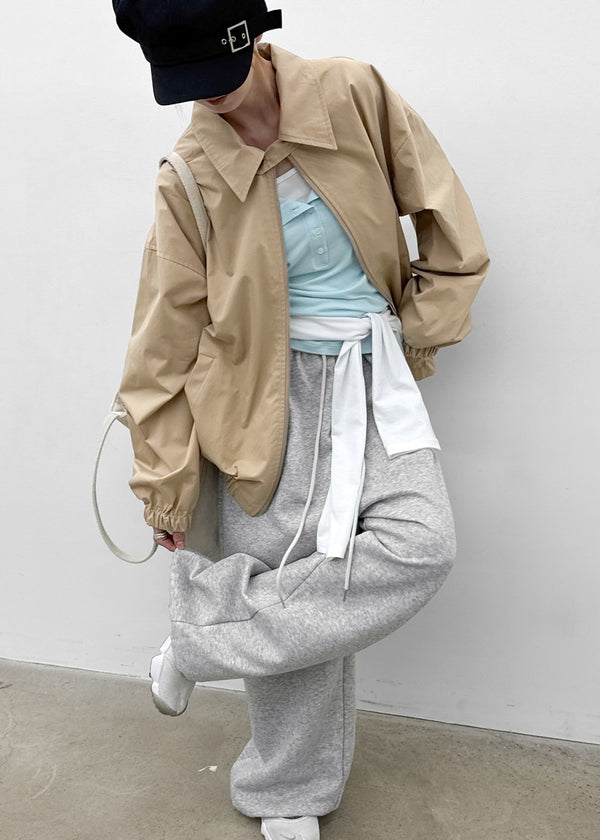 One-two Two-way Field Jacket Cotton Jumper