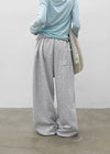 (UNISEX) Pureng String Wide Elastic Waist Pants