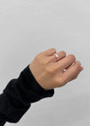 (SILVER 925) Landia Mini Ball Open Ring