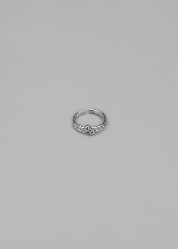 (SILVER 925) Landia Mini Ball Open Ring