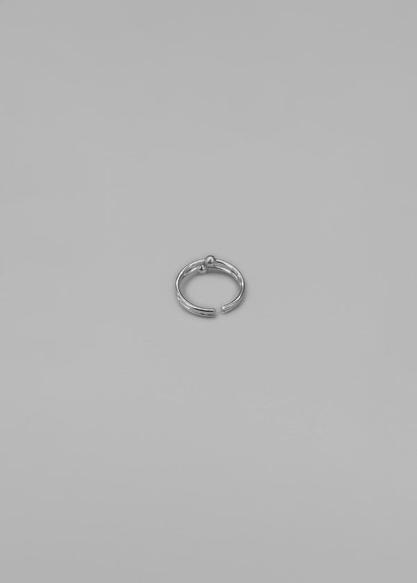 (SILVER 925) Landia Mini Ball Open Ring