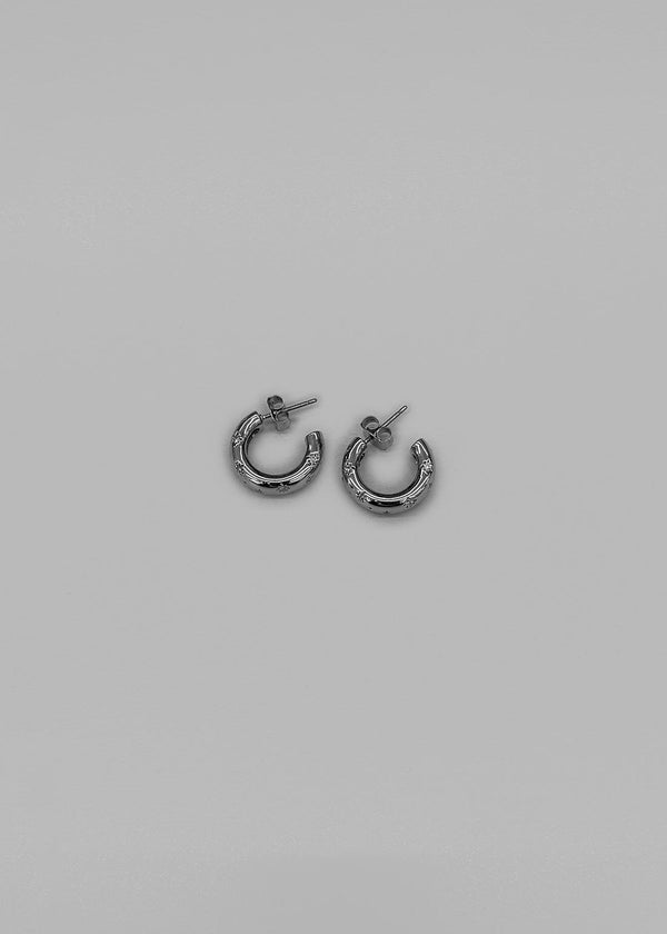 Cielo Cubic Open Ring Earrings