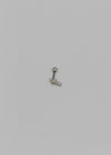 (SILVER 925) Cubic Cross Piercing