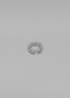 (SILVER 925) Ringkop Circle Open Ring