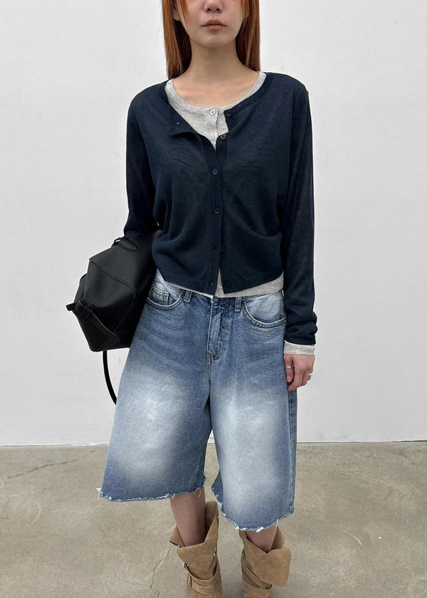 [MADE] Shayden Round Linen Knit Cardigan