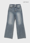 Wisyou Wide Bootcut Denim Pants