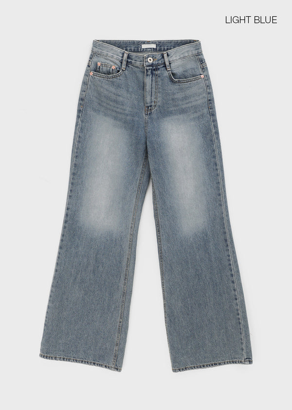 Wisyou Wide Bootcut Denim Pants