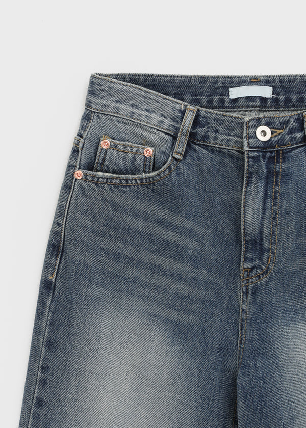 Wisyou Wide Bootcut Denim Pants