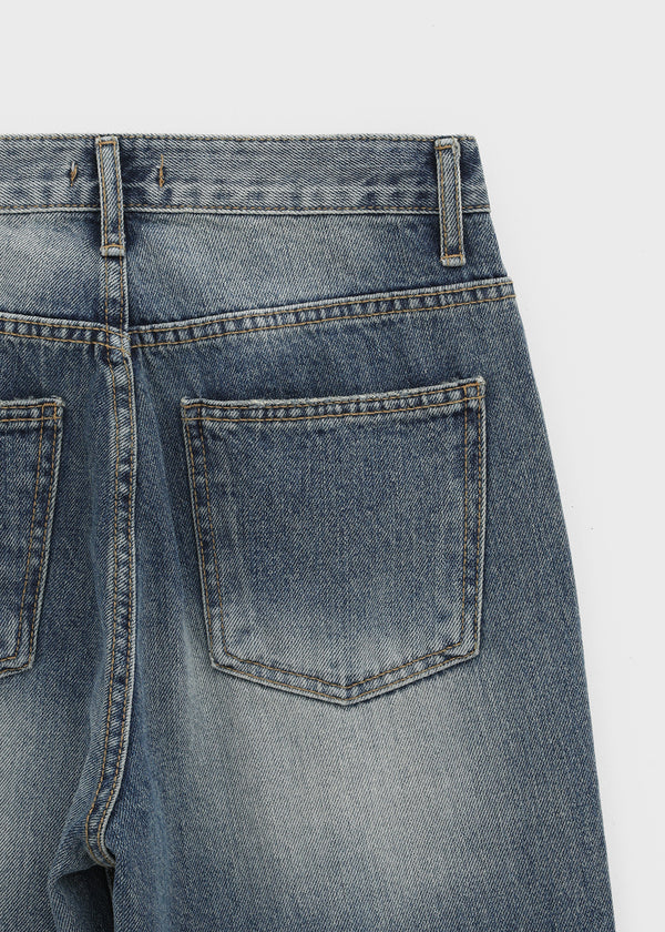 Wisyou Wide Bootcut Denim Pants