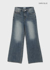 Wisyou Wide Bootcut Denim Pants