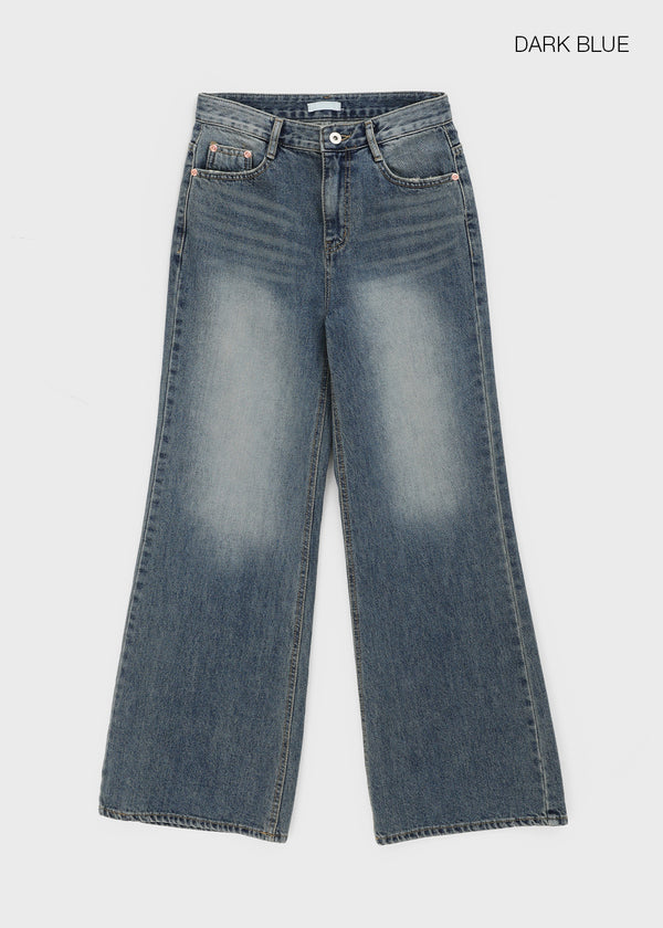 Wisyou Wide Bootcut Denim Pants