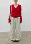 (UNISEX) Hitchler Washed Wide Cargo Pants