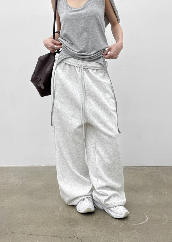 (UNISEX) Pureng String Wide Elastic Waist Pants