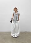 Homade Strap Halter Long Sleeveless