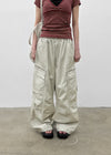 (UNISEX) Hitchler Washed Wide Cargo Pants