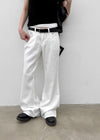 Zreng Low-waist Summer Bootcut Cotton Pants