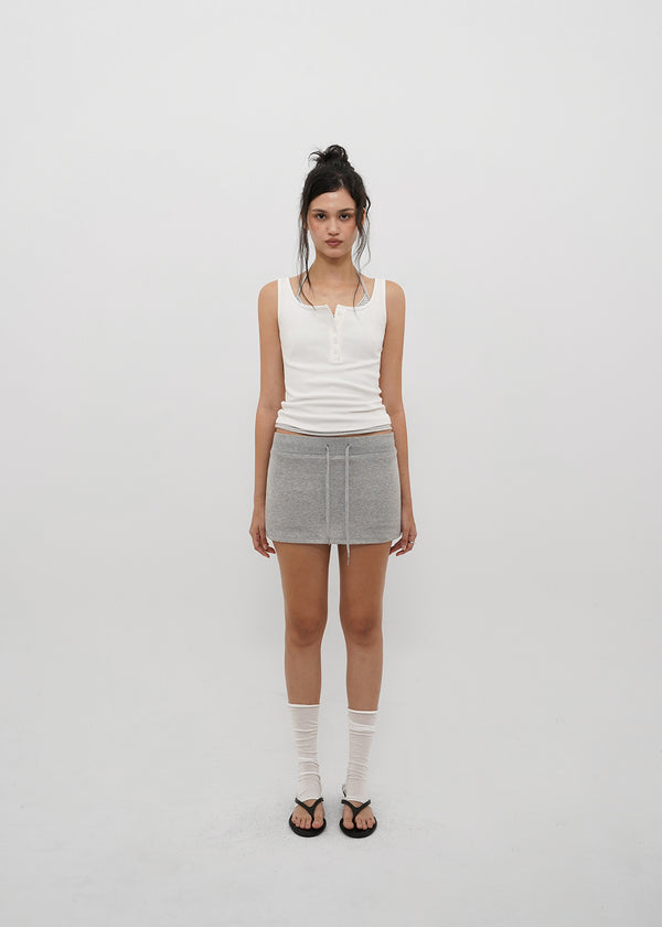 [B-BASIC] AirSweat Mini Skirt-Pants (2SIZE)