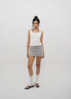 [B-BASIC] Tension Standard Square Henley Neck Sleeveless Top (2 SIZE)