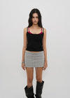 [B-BASIC] Tension Cotton Strap Basic Sleeveless Top (2 SIZE)