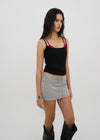 [B-BASIC] Tension Cotton Strap Basic Sleeveless Top (2 SIZE)