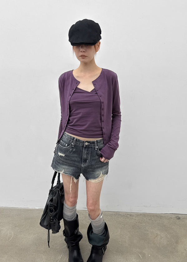 [MADE] Kihisi Button Cardigan (Set Available)