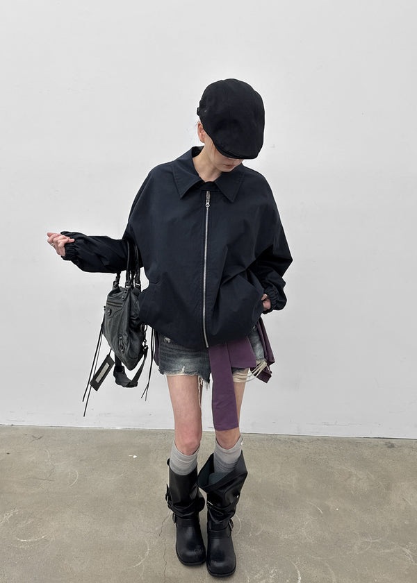 One-two Two-way Field Jacket Cotton Jumper