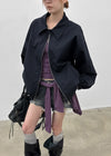 One-two Two-way Field Jacket Cotton Jumper