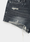 Anywar Damaged Denim Shorts
