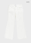 Zreng Low-waist Summer Bootcut Cotton Pants