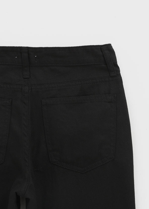 Zreng Low-waist Summer Bootcut Cotton Pants
