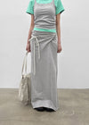 Stachy Strap Maxi Long Skirt