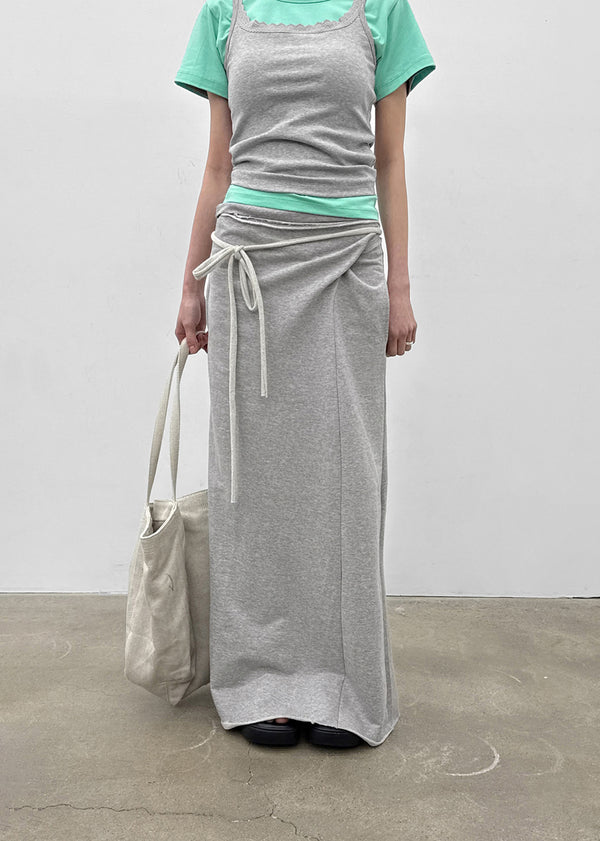 Stachy Strap Maxi Long Skirt