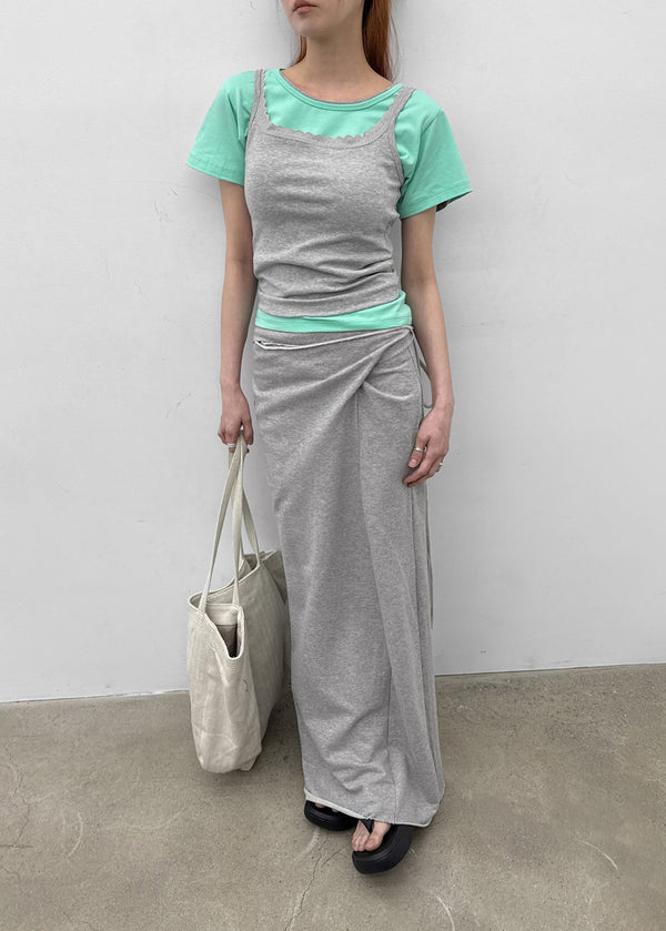 Stachy Strap Maxi Long Skirt